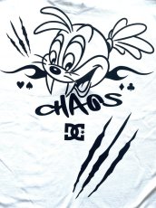 画像3: KIDILL  SHORT SLEEVE WIDE TEE COLLAB WITH DC SHOES CHAOS (WHITE) (3)