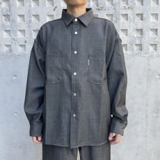 画像4: COOTIE   Wool Work L/S Shirt (Black) (4)