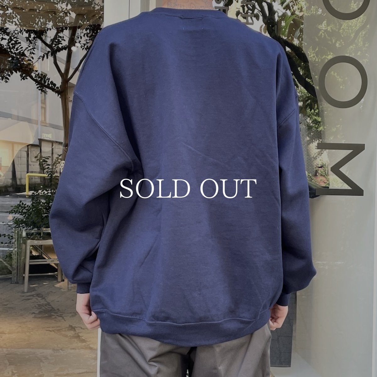 画像6: PORKCHOP GARAGE SUPPLY  2nd COLLEGE SWEAT (NAVY) (6)