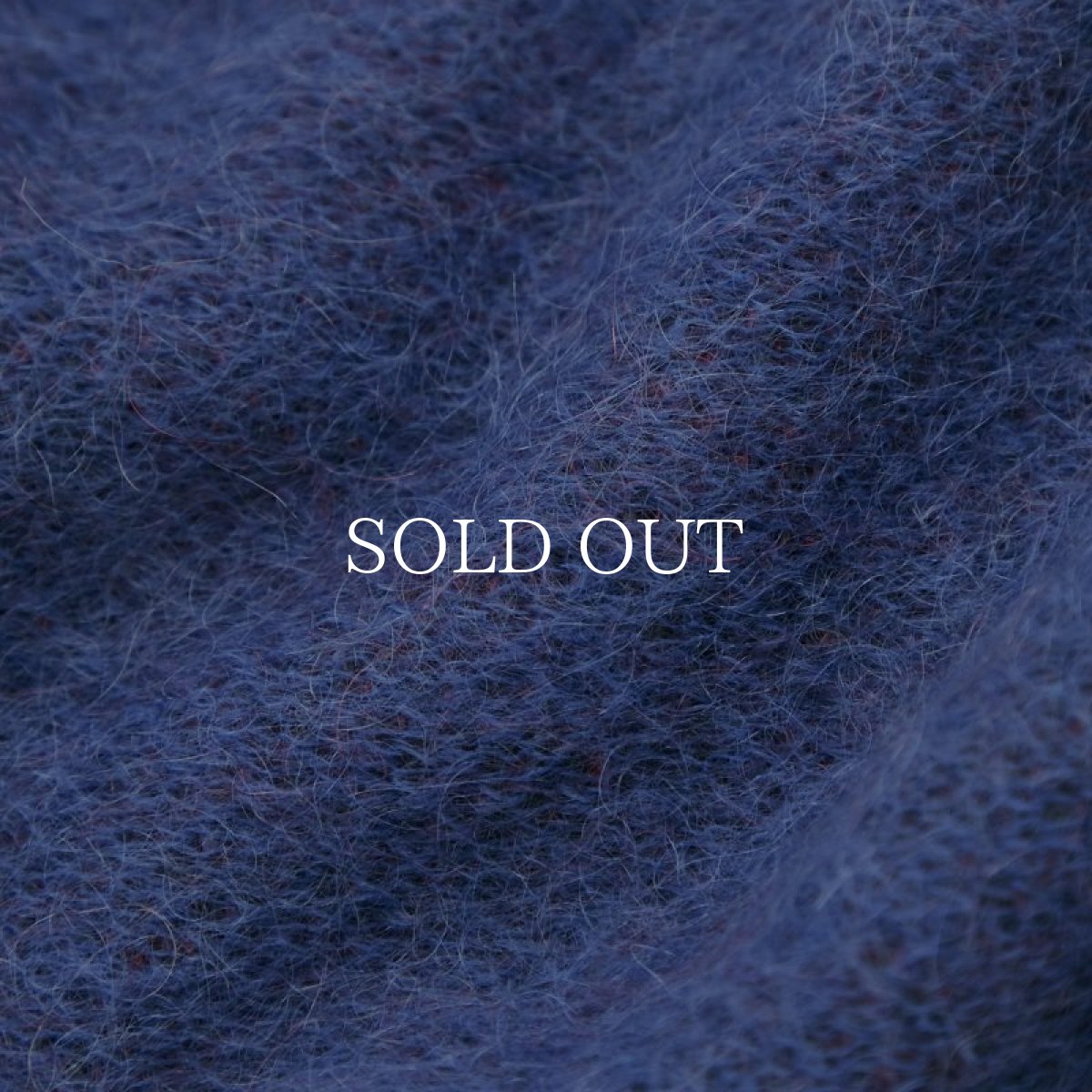 画像7: MAGIC STICK  Mohair Black Panther Crew knit (Royal Blue) (7)