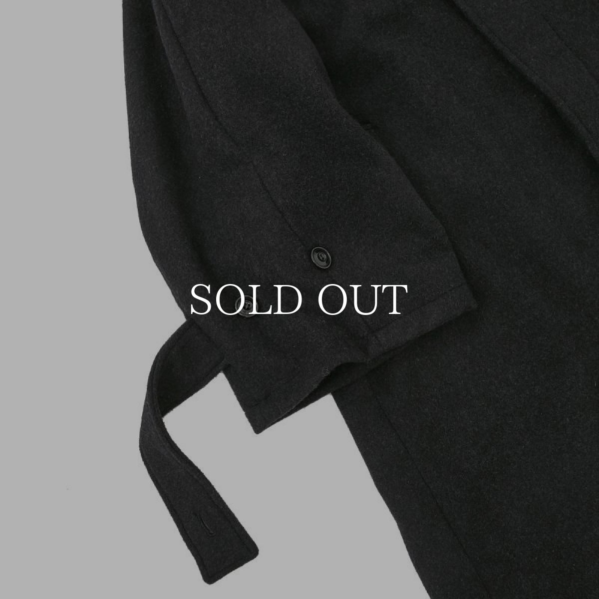 画像8: MAGIC STICK  Teddy MRMT over coat (Black teddy pile ver.) (8)