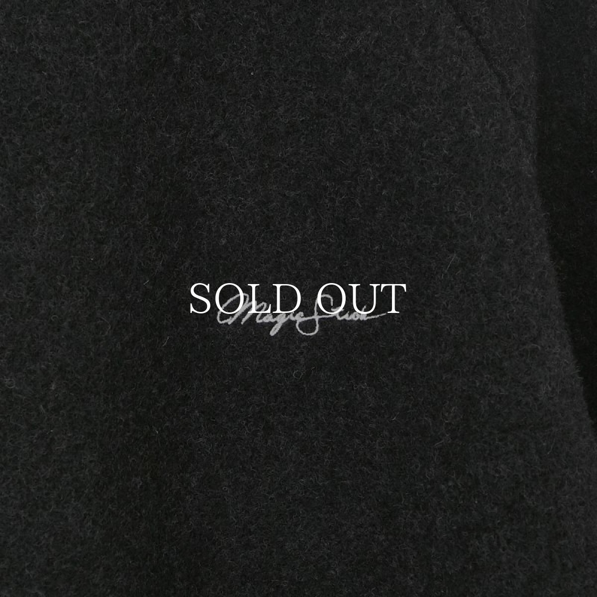 画像3: MAGIC STICK  Teddy MRMT over coat (Black teddy pile ver.) (3)