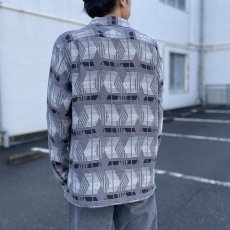 画像8: RATS  NATIVE JACQUARD SHIRT (GRAY) (8)