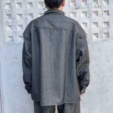 画像5: COOTIE   Wool Work L/S Shirt (Black) (5)