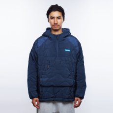 画像7: Liberaiders  QUILTED RIPSTOP NYLON HOODIE (NAVY) (7)