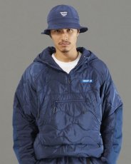 画像11: Liberaiders  QUILTED RIPSTOP NYLON HOODIE (NAVY) (11)