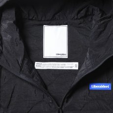 画像3: Liberaiders  QUILTED RIPSTOP NYLON HOODIE (BLACK) (3)