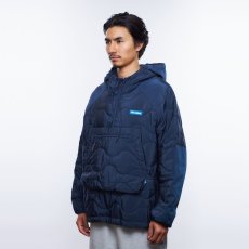 画像8: Liberaiders  QUILTED RIPSTOP NYLON HOODIE (NAVY) (8)