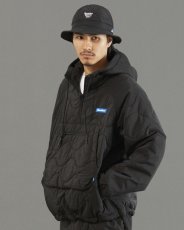 画像11: Liberaiders  QUILTED RIPSTOP NYLON HOODIE (BLACK) (11)