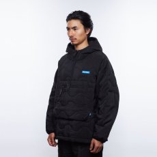 画像8: Liberaiders  QUILTED RIPSTOP NYLON HOODIE (BLACK) (8)