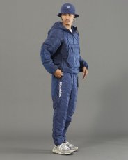 画像10: Liberaiders  QUILTED RIPSTOP NYLON HOODIE (NAVY) (10)