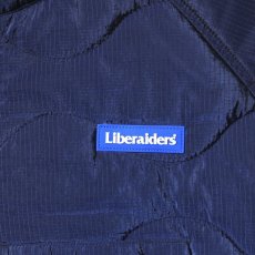 画像5: Liberaiders  QUILTED RIPSTOP NYLON HOODIE (NAVY) (5)