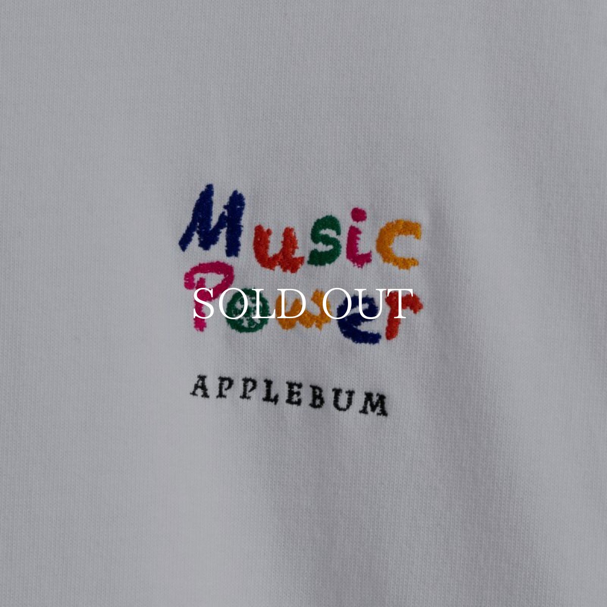 画像4: APPLEBUM  "Music Power Class" L/S T-shirt (White) (4)