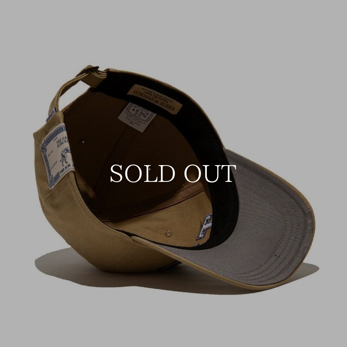 画像5: THE H.W.DOG&CO.  THW EMBROIDERY BBCAP (Beige) (5)