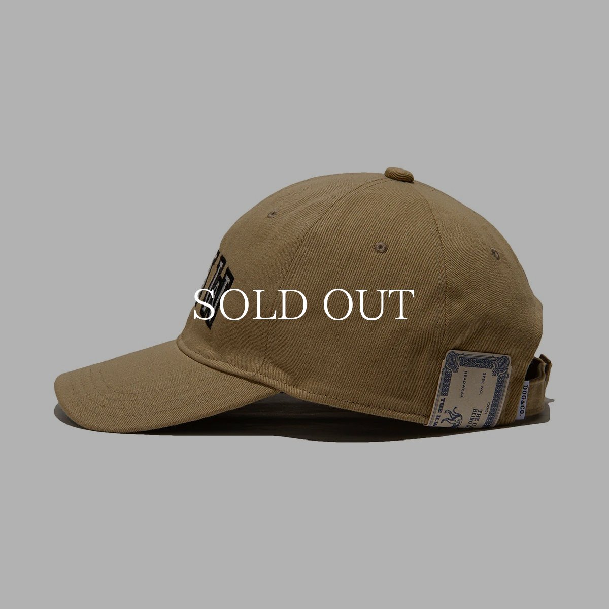 画像3: THE H.W.DOG&CO.  THW EMBROIDERY BBCAP (Beige) (3)