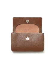 画像2: hobo  COMPACT ACCORDION WALLET SHRINK LEATHER (CHOCO) (2)