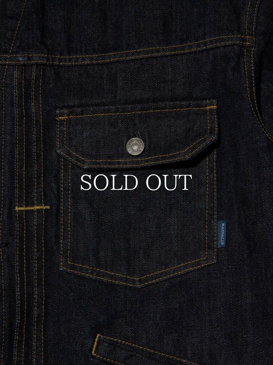 画像4: RADIALL  FRISCO - ENGINEER JACKET (Deep Indigo) (4)