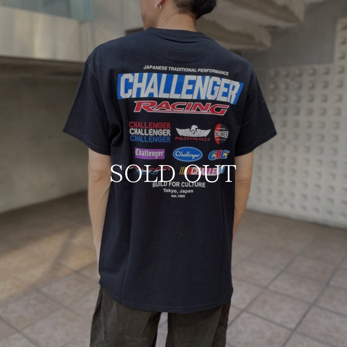 画像2: CHALLENGER  CMC RACING LOGO TEE (WHITE) (2)