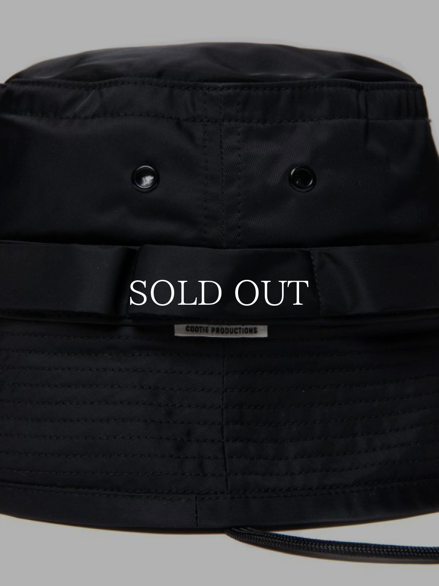 画像3: COOTIE   Memory Polyester Twill Boonie Hat (Black) (3)