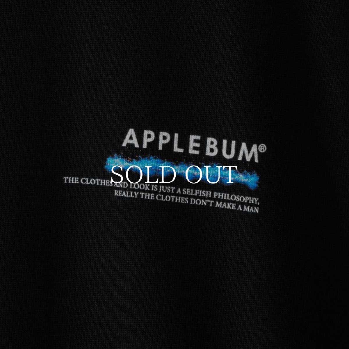 画像4: APPLEBUM  "Blue Flame 23" L/S T-shirt (Black) (4)