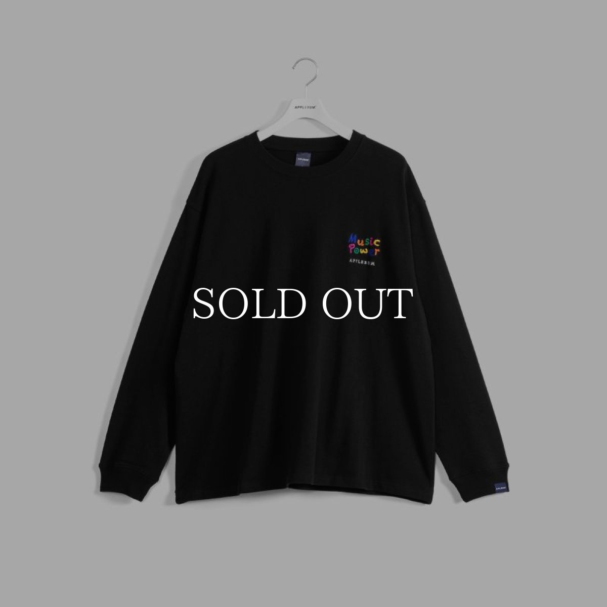 画像2: APPLEBUM  "Music Power Class" L/S T-shirt (Black) (2)