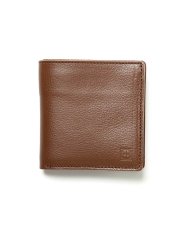 画像1: hobo  BIFOLD WALLET SHRINK LEATHER (CHOCO) (1)