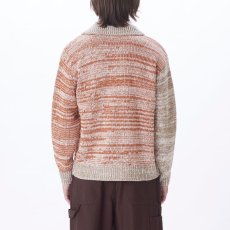 画像3: OBEY   CARTER SWEATER POLO (BROWN MULTI) (3)