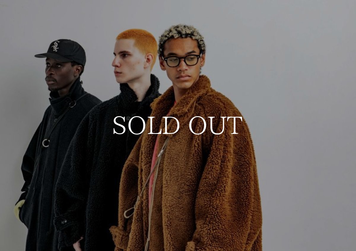 画像16: MAGIC STICK  Teddy MRMT over coat (Black teddy pile ver.) (16)