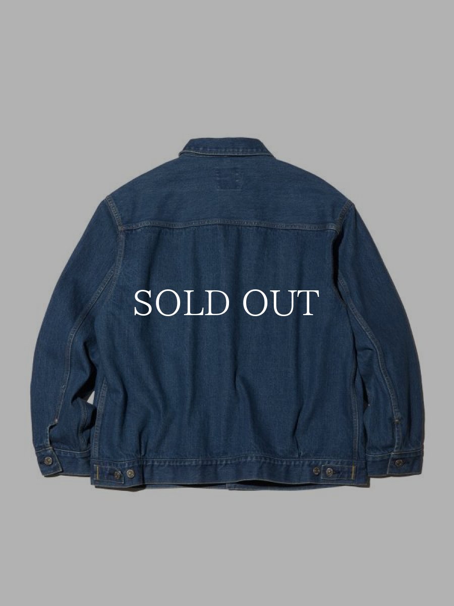 画像2: RADIALL  FRISCO - ENGINEER JACKET (Light Indigo) (2)