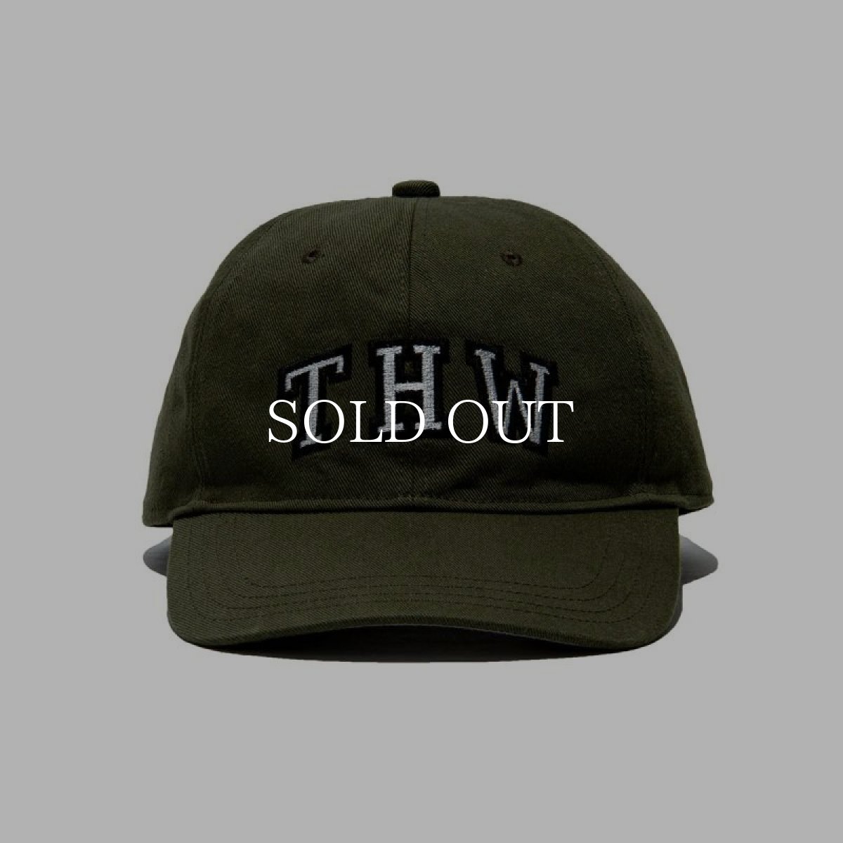 画像2: THE H.W.DOG&CO.  THW EMBROIDERY BBCAP (Olive) (2)