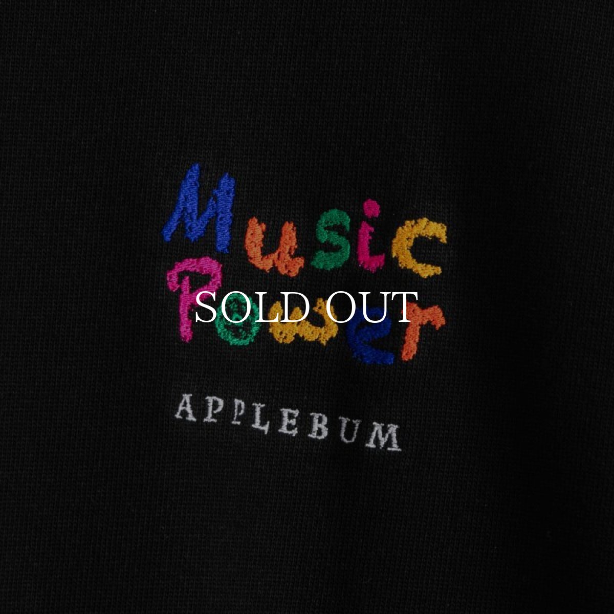 画像4: APPLEBUM  "Music Power Class" L/S T-shirt (Black) (4)