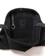 画像5: hobo  SHOULDER POUCH COW SUEDE (BLACK) (5)