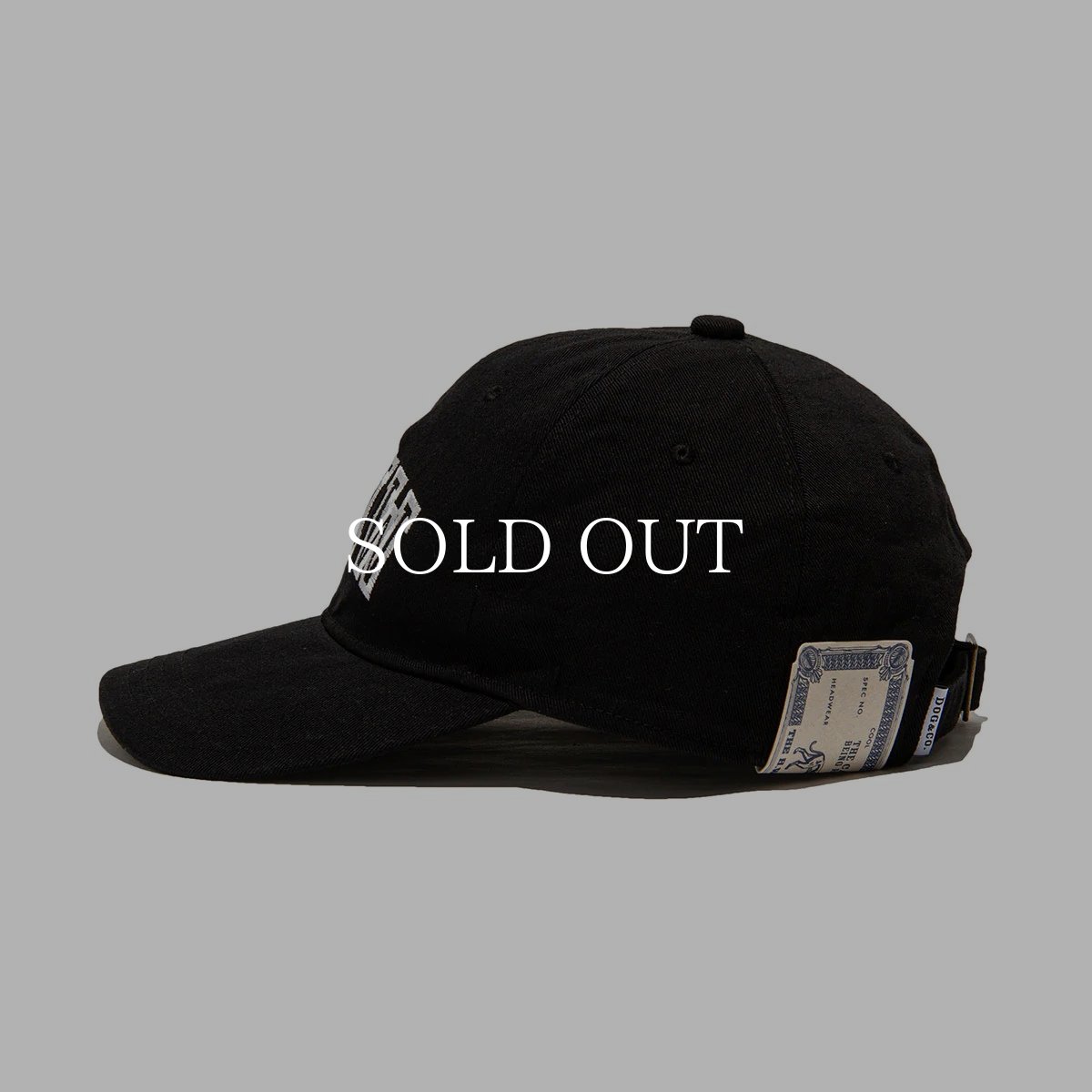 画像3: THE H.W.DOG&CO.  THW EMBROIDERY BBCAP (Black) (3)