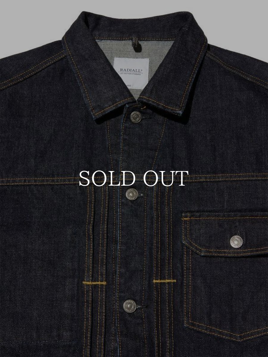 画像3: RADIALL  FRISCO - ENGINEER JACKET (Deep Indigo) (3)