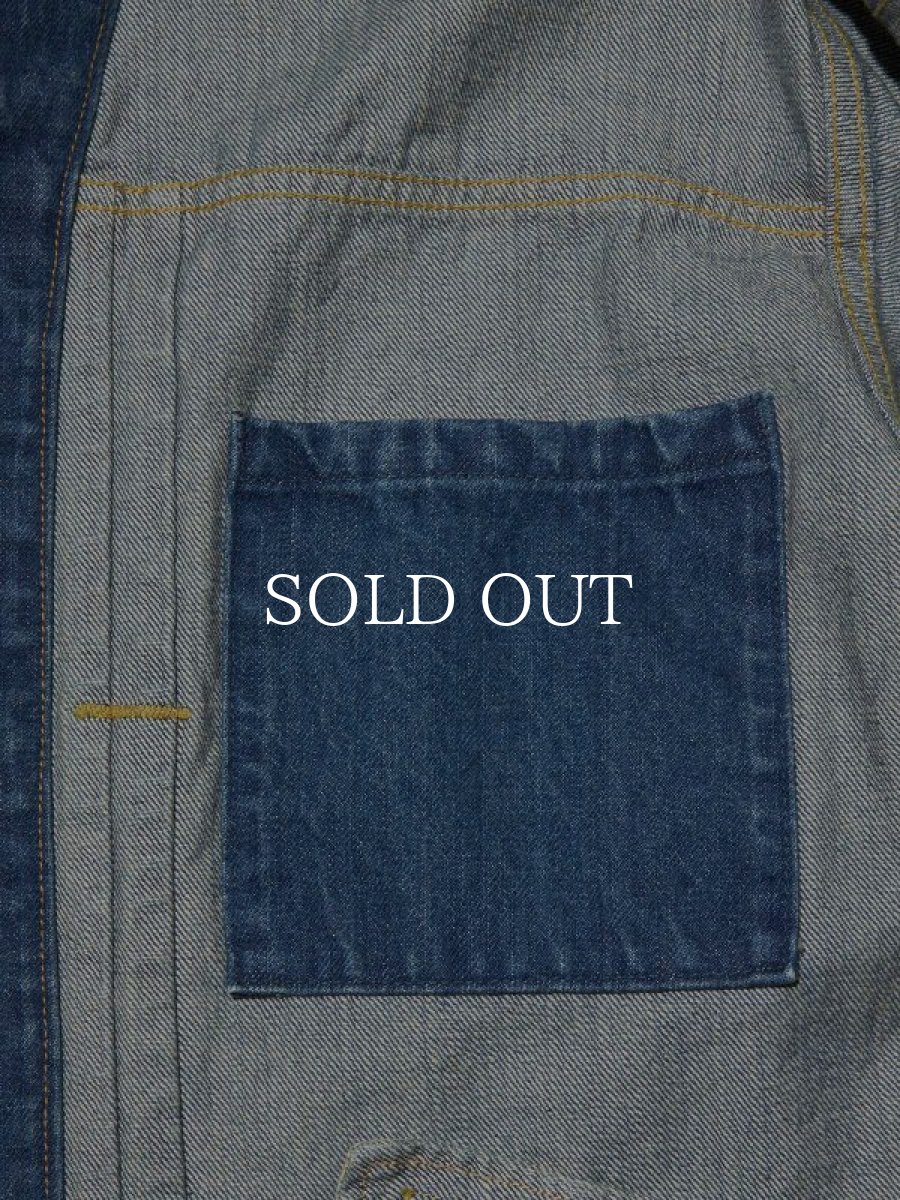 画像5: RADIALL  FRISCO - ENGINEER JACKET (Light Indigo) (5)