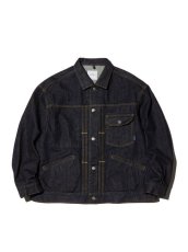 画像1: RADIALL  FRISCO - ENGINEER JACKET (Deep Indigo) (1)