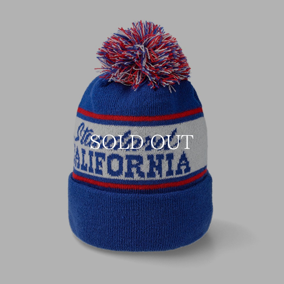 画像1: STANDARD CALIFORNIA  SD Logo Watch Cap (Blue) (1)