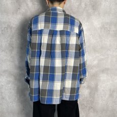 画像4: CHALLENGER  L/S BIG CHECK SHIRT (GREEN) (4)