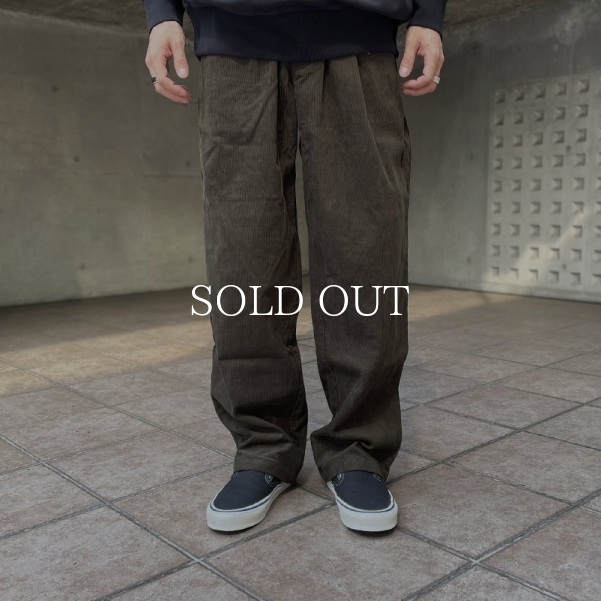 画像3: CHALLENGER  CORDUROY EASY PANTS (OLIVE) (3)