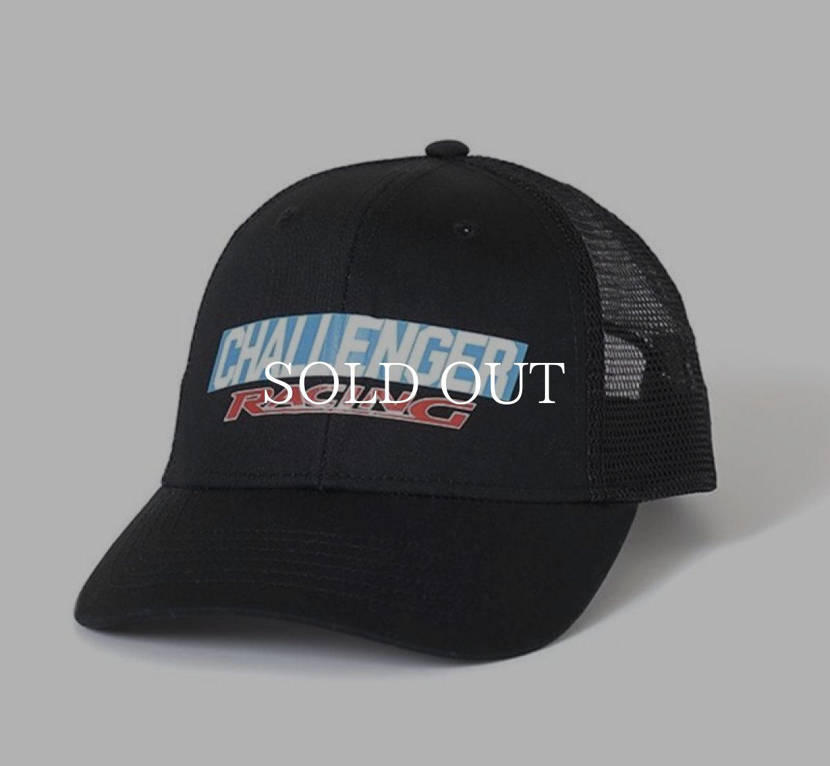 画像1: CHALLENGER  CMC RACING LOGO CAP (BLACK) (1)