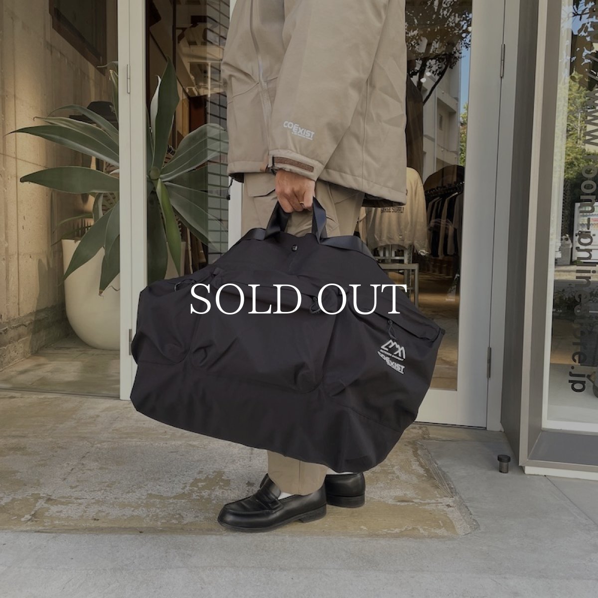 画像2: CMF OUTDOOR GARMENT  3 DAY TOTE COEXIST (BLACK) (2)