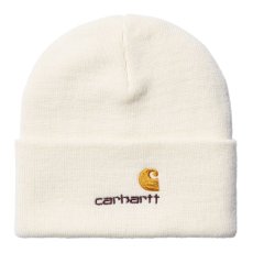 画像1: CARHARTT WIP  AMERICAN SCRIPT BEANIE (Natural) (1)