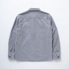 画像2: RATS  COTTON FLANNEL SHIRT (HEATHER GRAY) (2)