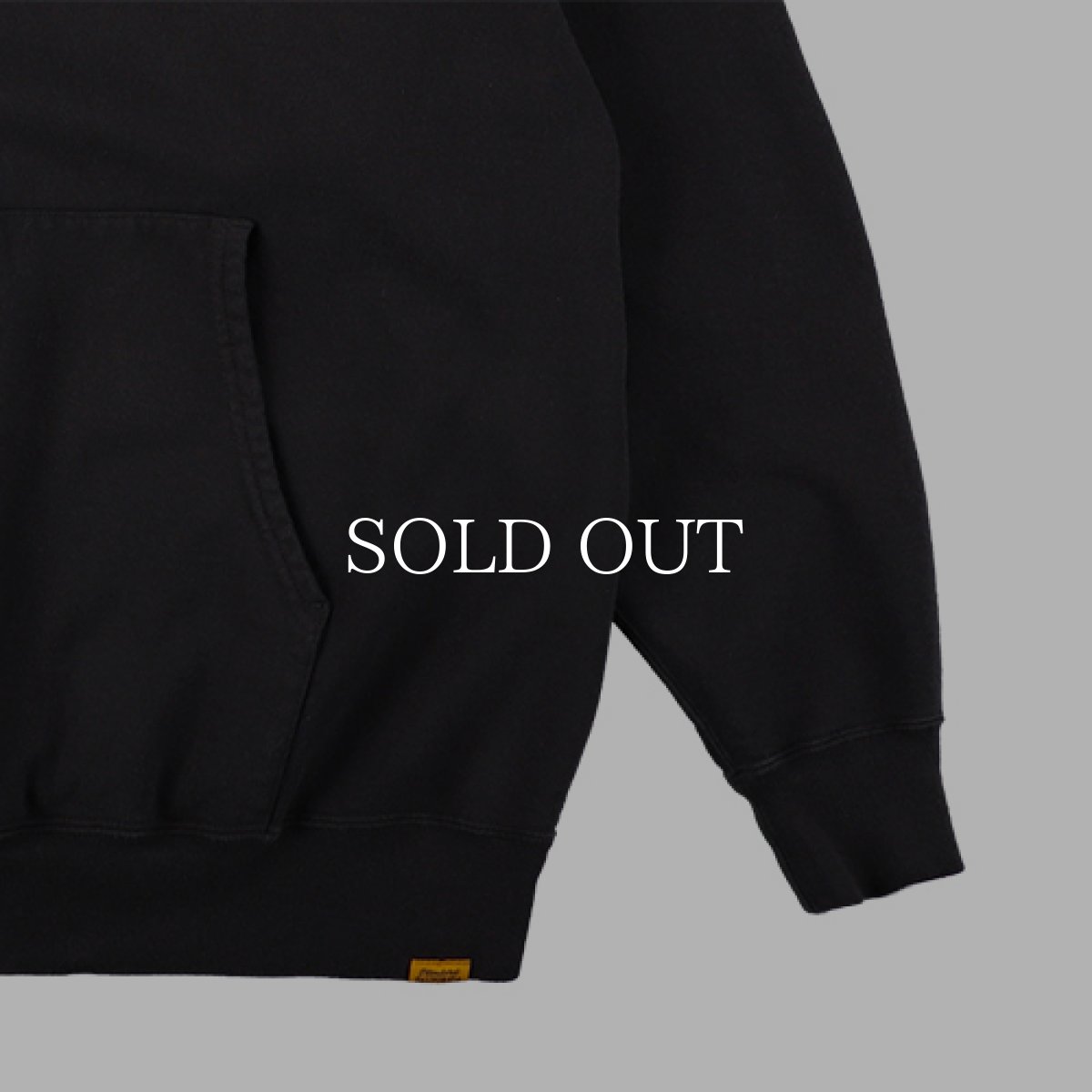 画像3: STANDARD CALIFORNIA  SD US Cotton Logo Hood Sweat (Black) (3)