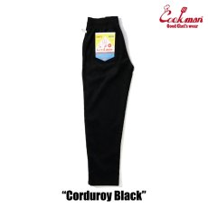 画像2: COOKMAN  Chef Pants Corduroy (Black) (2)