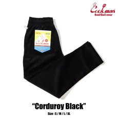 画像1: COOKMAN  Chef Pants Corduroy (Black) (1)