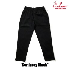 画像4: COOKMAN  Chef Pants Corduroy (Black) (4)
