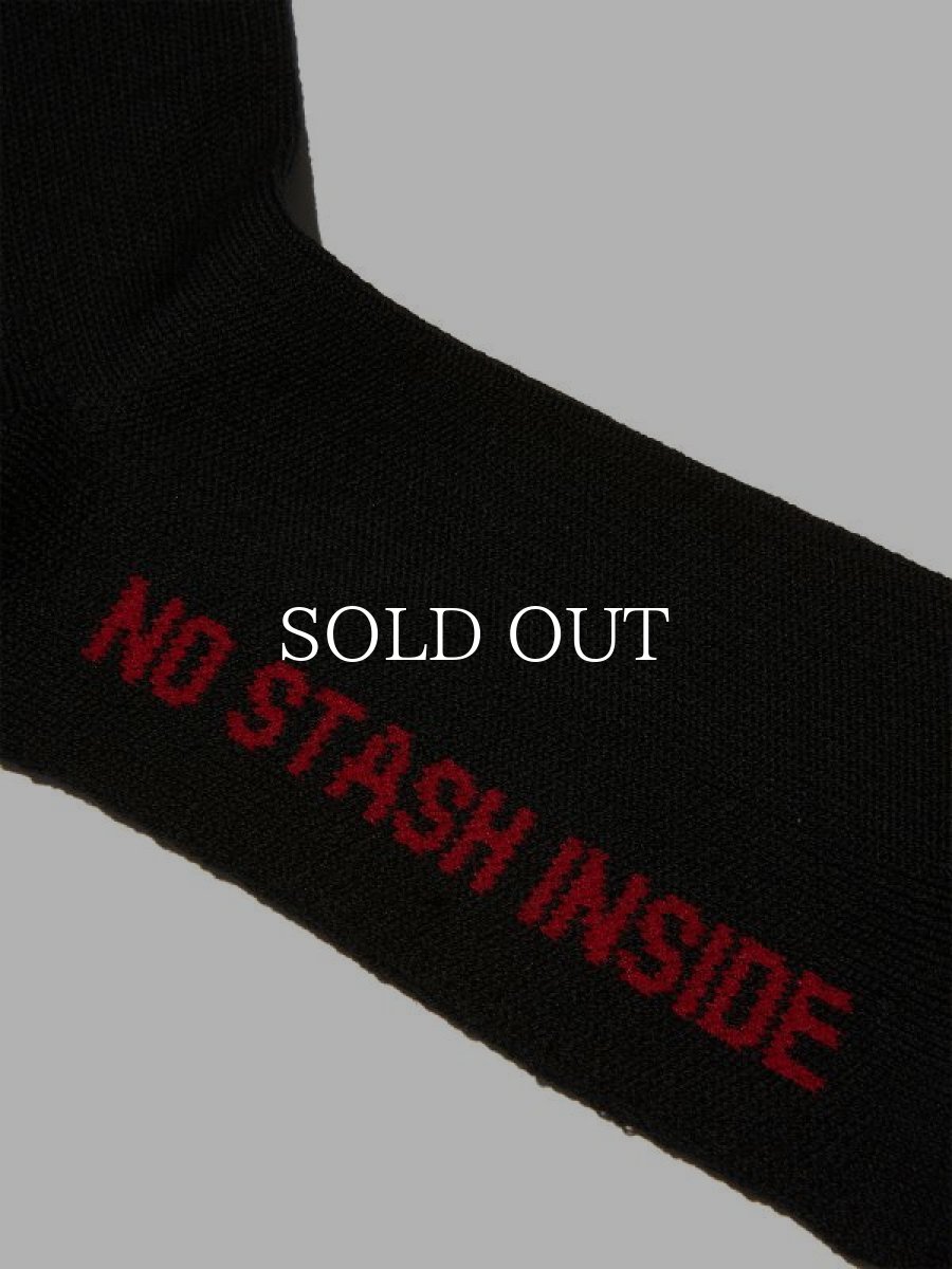 画像4: RADIALL  FLAMES - 1PAC SOX LONG / MERINO WOOL (Black) (4)