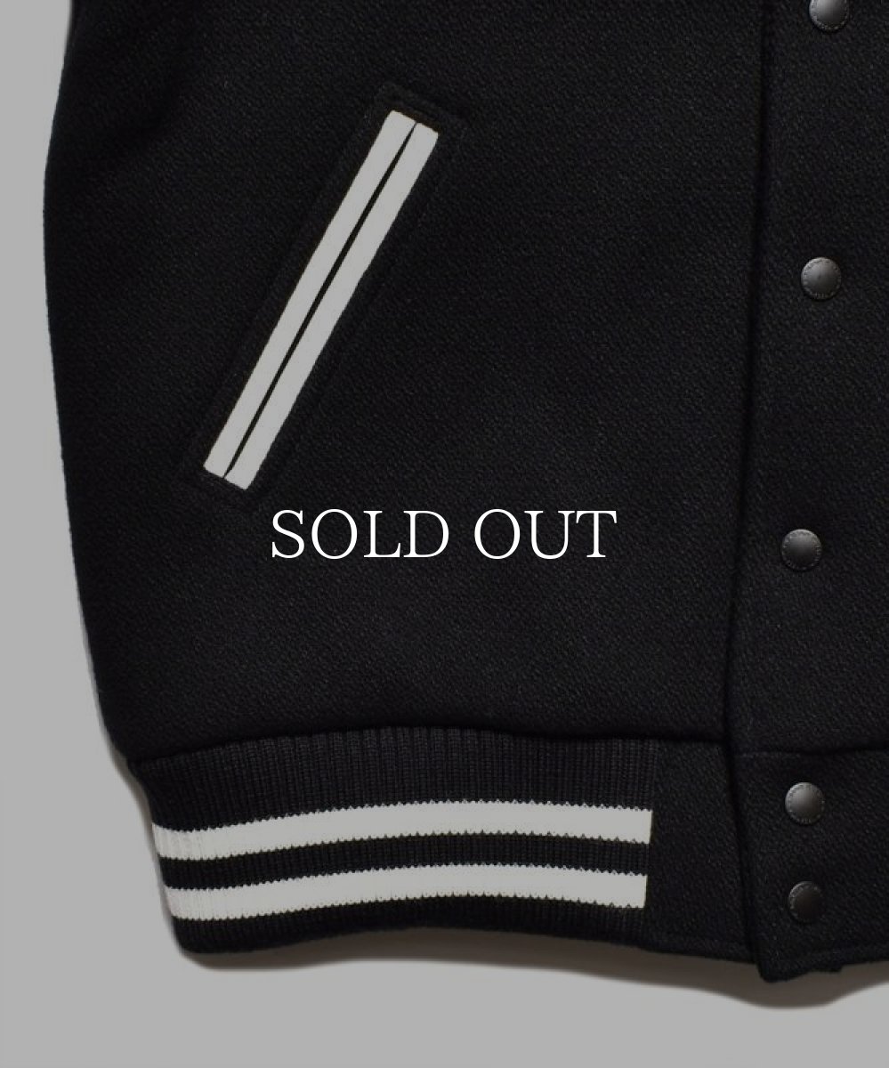 画像5: MINEDENIM  Wool Meiton & Leather Studium Jamper (BLT) (5)