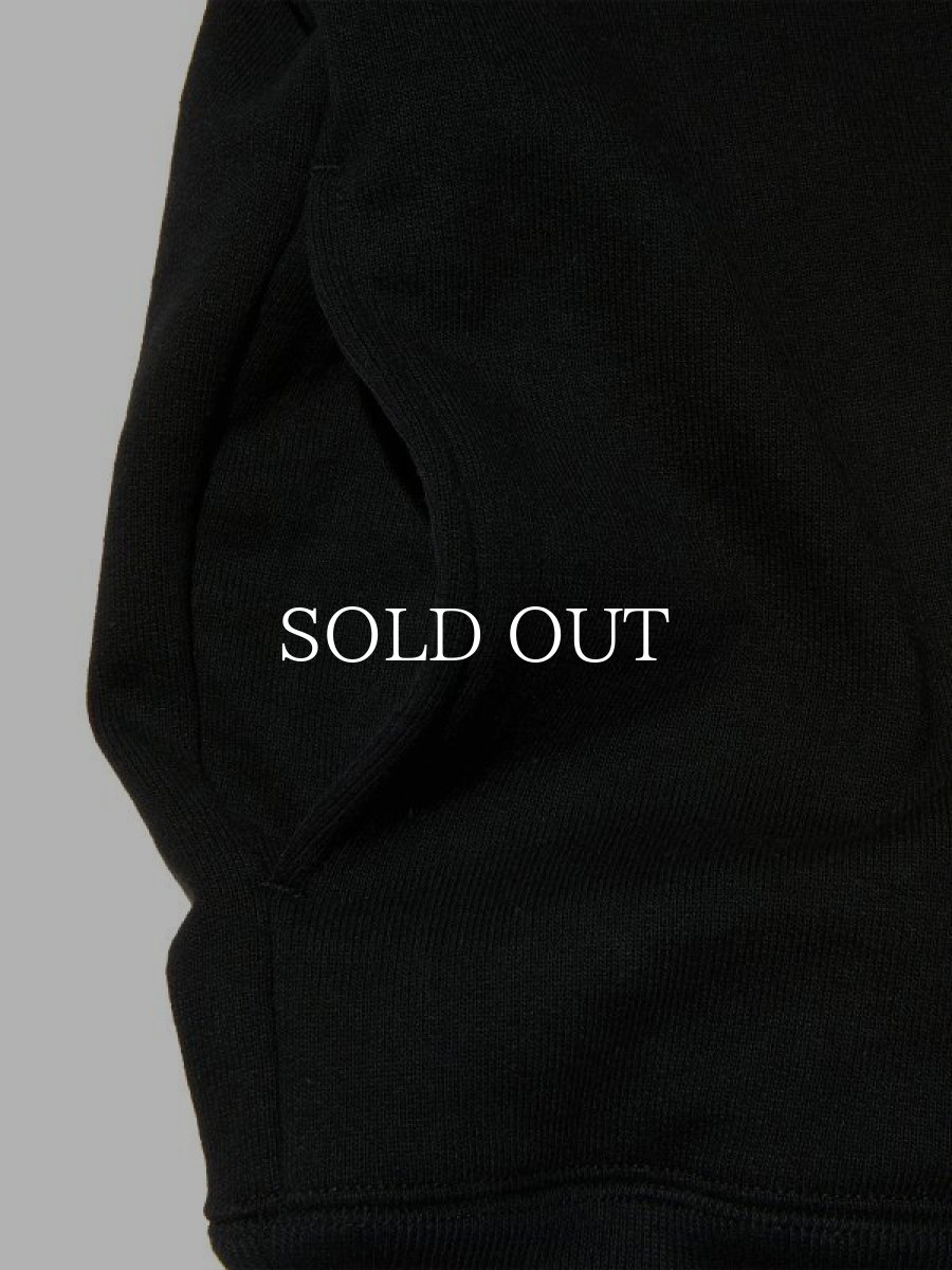 画像4: RADIALL  HOTBOX - STAND COLLARED SWEATSHIRT L/S (Black) (4)